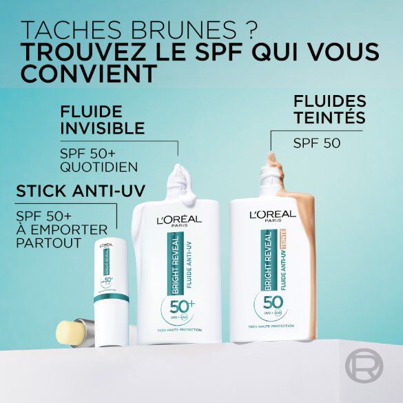 Bright Reveal   Stick Anti-UV SPF50+ Anti-Taches Vitamine E