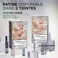 Preference Soin patine, service post-decoloration