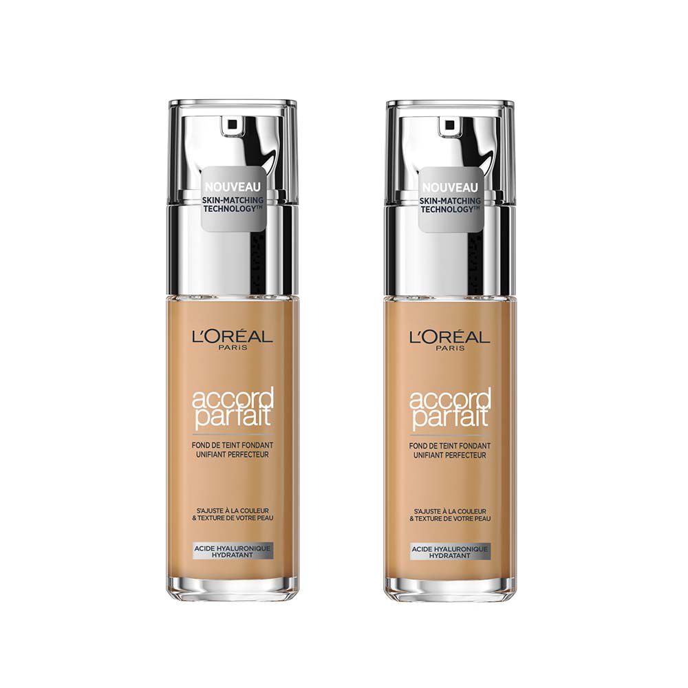 Lot de 2 Fond de teint Accord Parfait 3R