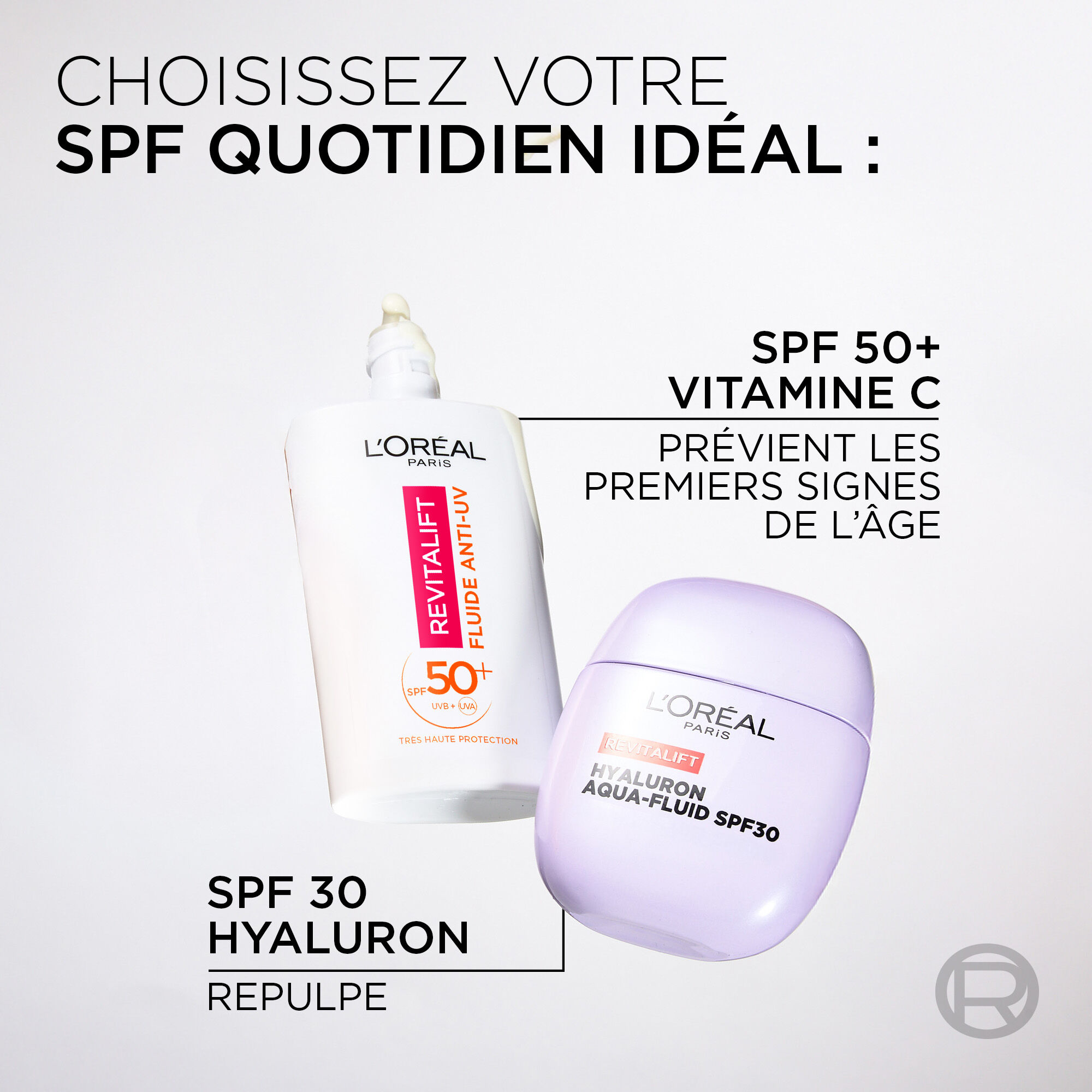 Revitalift Filler Aqua-Fluide SPF30 Hyaluron Repulpant
