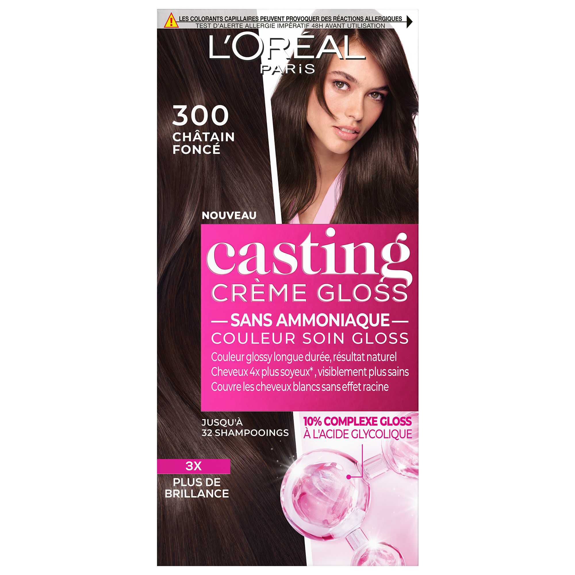 Casting Creme Gloss Brunes / Noires
