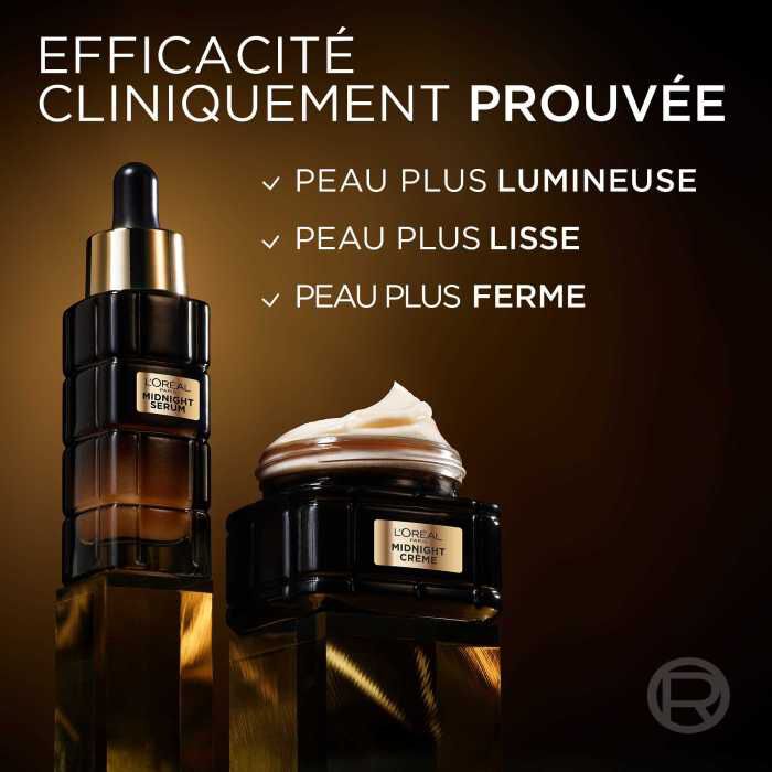 Rituel Anti-Age Midnight - Serum Nuit Midnight + Creme Nuit Midnight