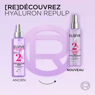 Elseve Hyaluron Repulp Serum Hydra-Texturisant pour Cheveux Deshydrates