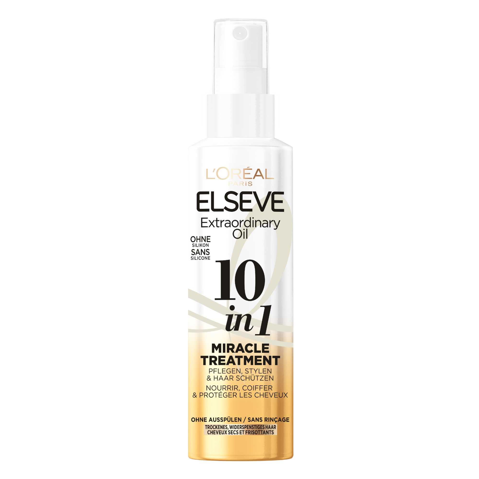 Elseve Huile Extraordinaire Spray 10-en-1 Cheveux Secs et Frisottants