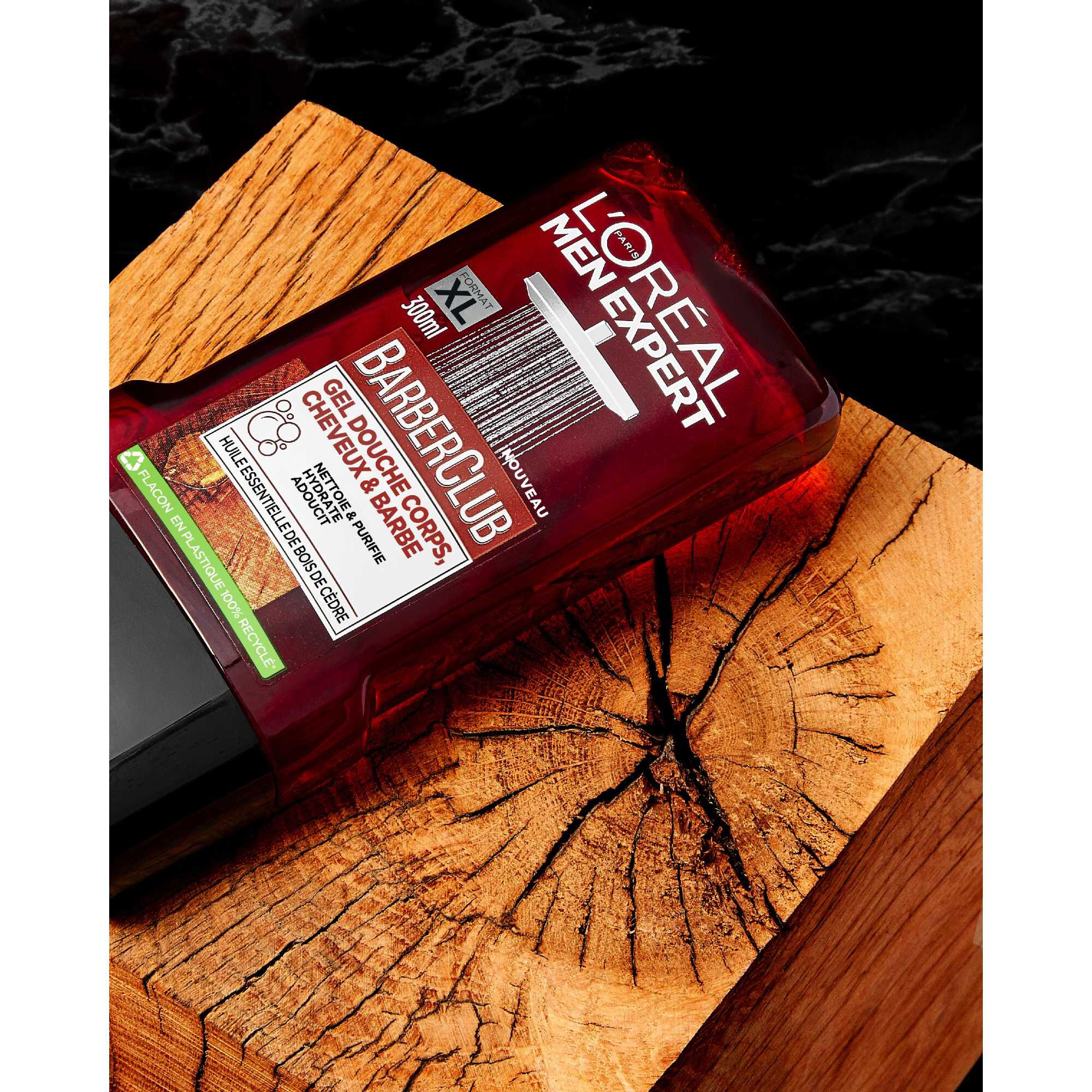 Gel Douche Corps, Cheveux & Barbe BarberClub