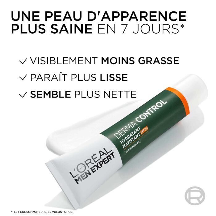 Men Expert Derma Control  Hydratant Matifiant SPF30