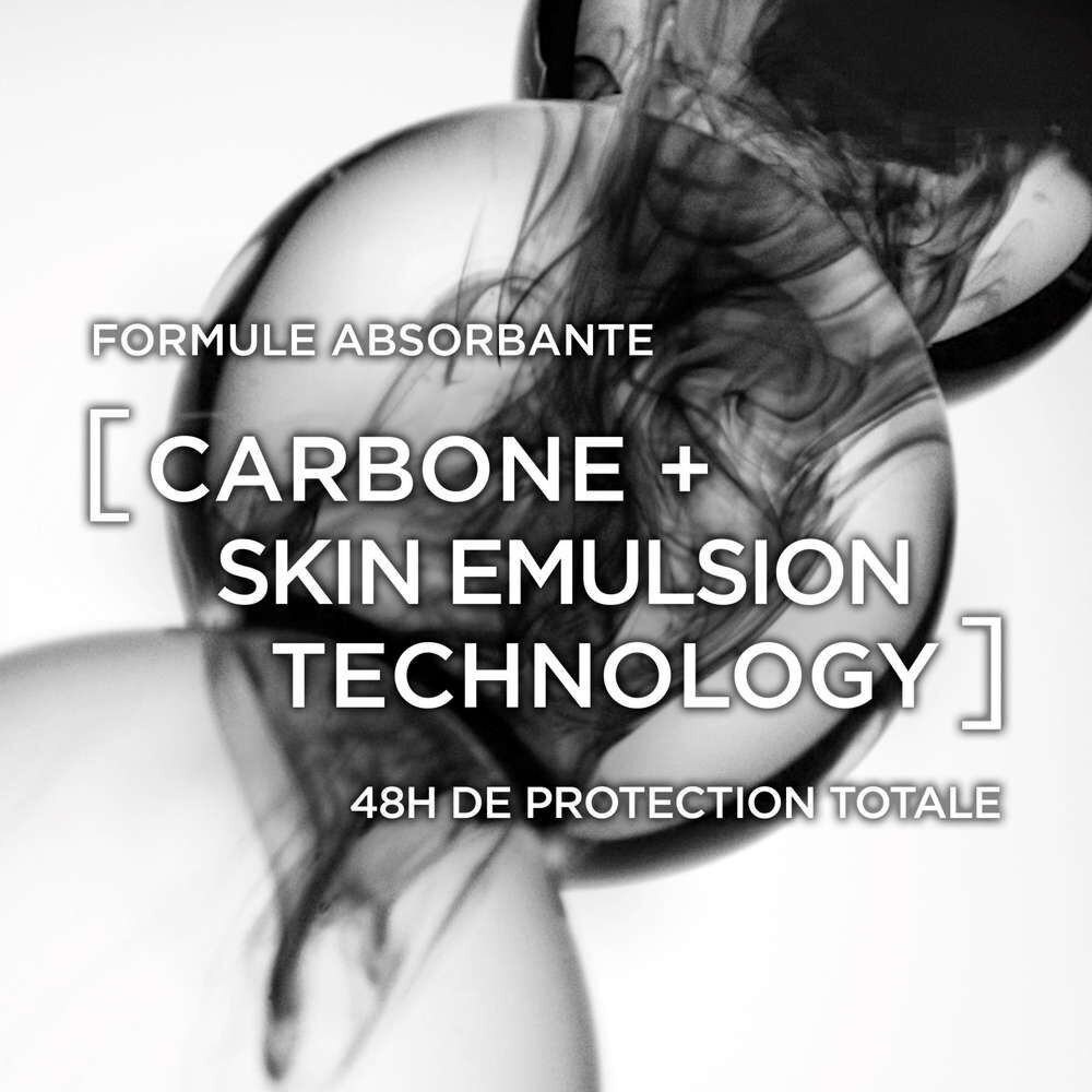 Lot de 6 Deodorants Bille Men Expert Carbon Protect 5-en-1 Ice Fresh