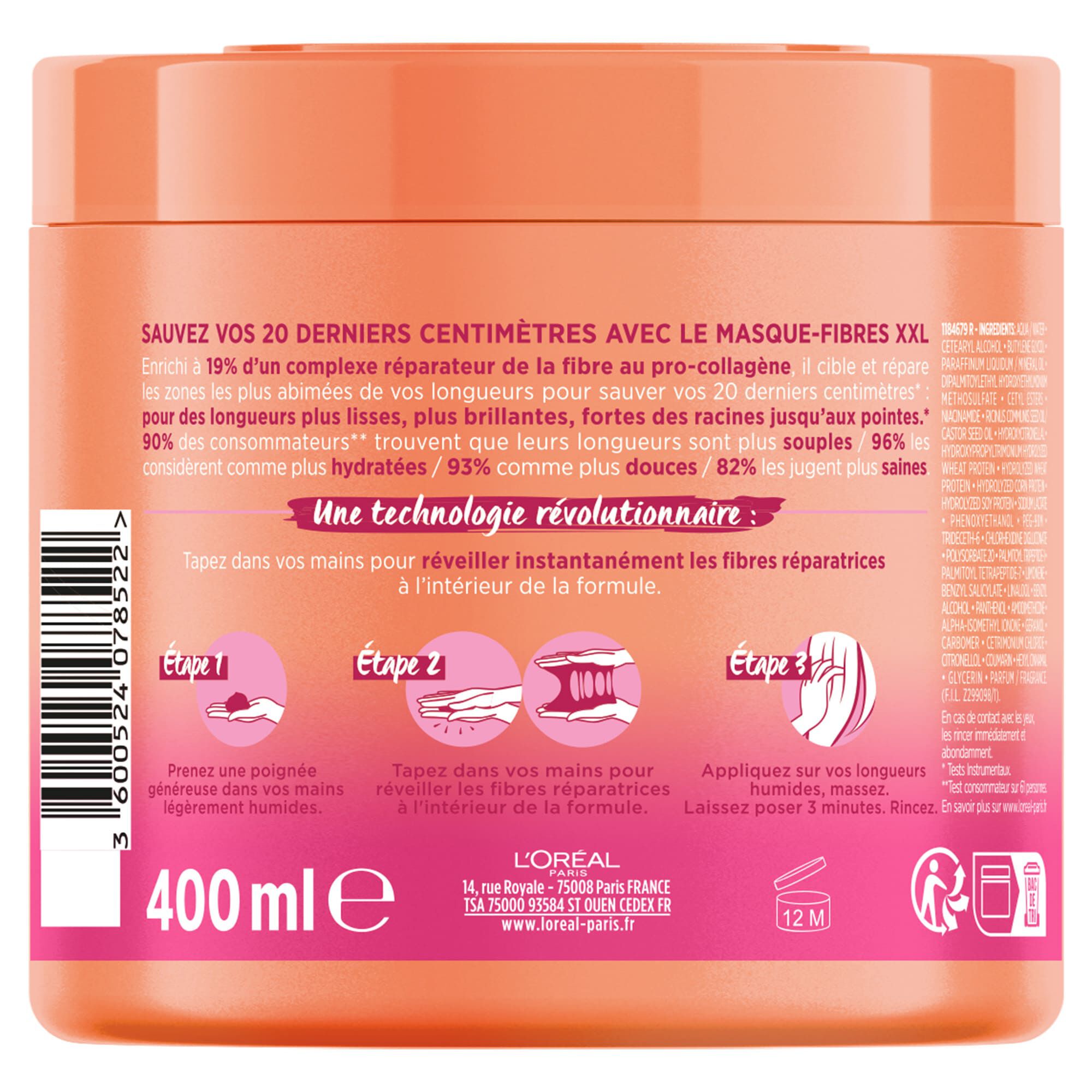 Elseve Dream Long Masque-Fibres XXL