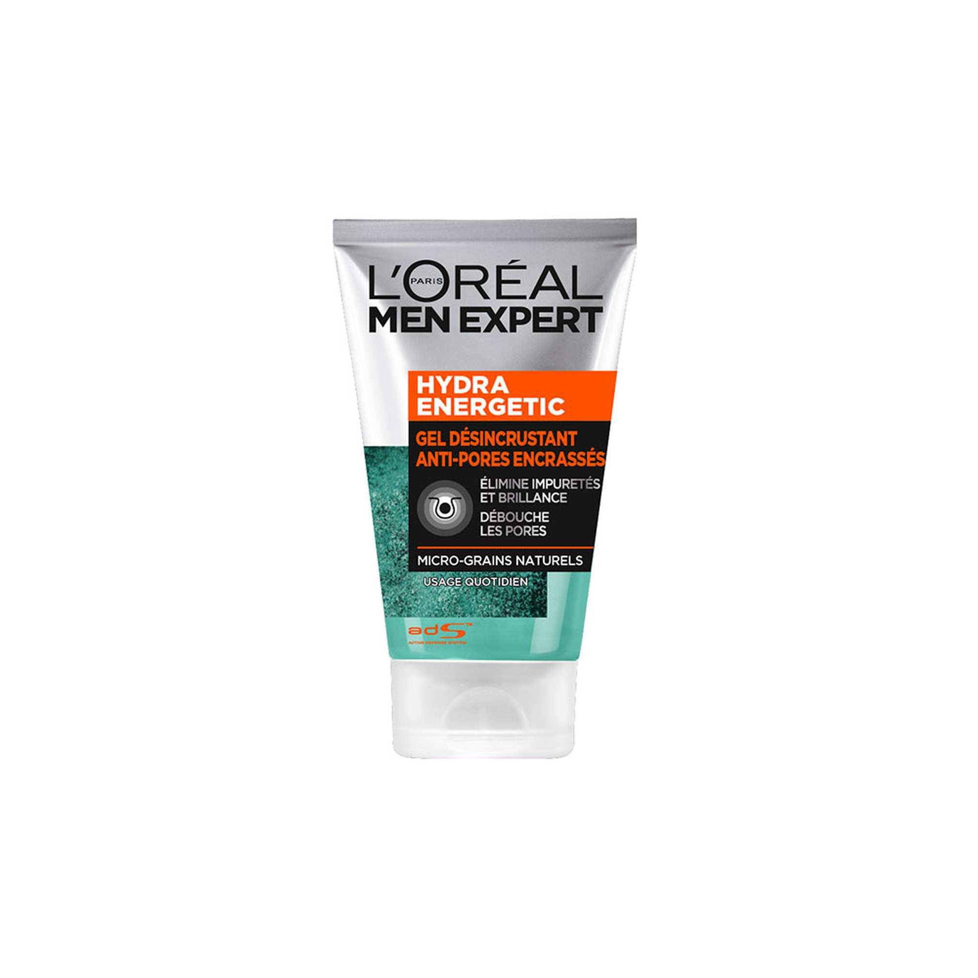 Men Expert Hydra Energetic Gel Desincrustant Anti-Pores Encrasses