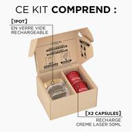 Revitalift Laser - Kit de decouverte 2 Cremes Rechargeable Anti-Age A l'Acide Hyaluronique