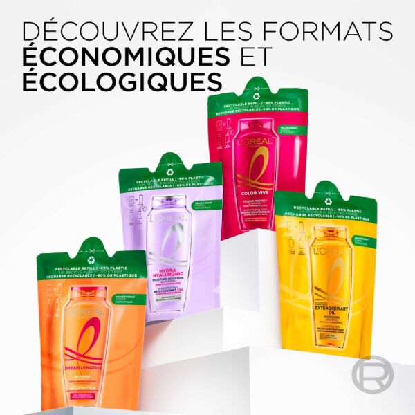 Elseve Hyaluron Repulp   Eco-recharge Shampooing Re-Hydratant 72H