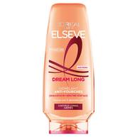 Elseve Dream Long Apres-Shampooing Demelant Anti-Fourches enrichi en Keratine Vegetale et Huile de Ricin