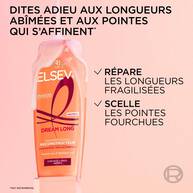 Elseve Dream Long Shampooing Reconstructeur enrichi en Keratine Vegetale et Huile de Ricin