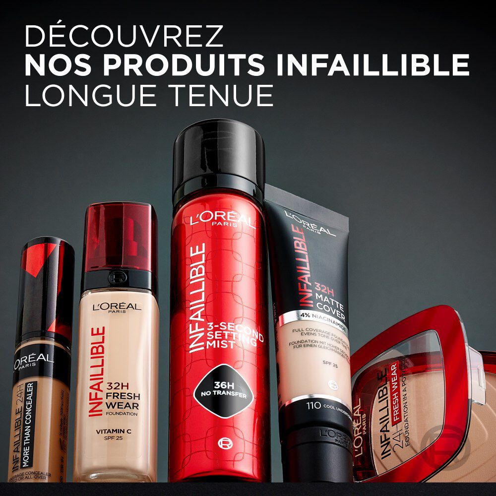 Spray Fixateur de Maquillage Infaillible