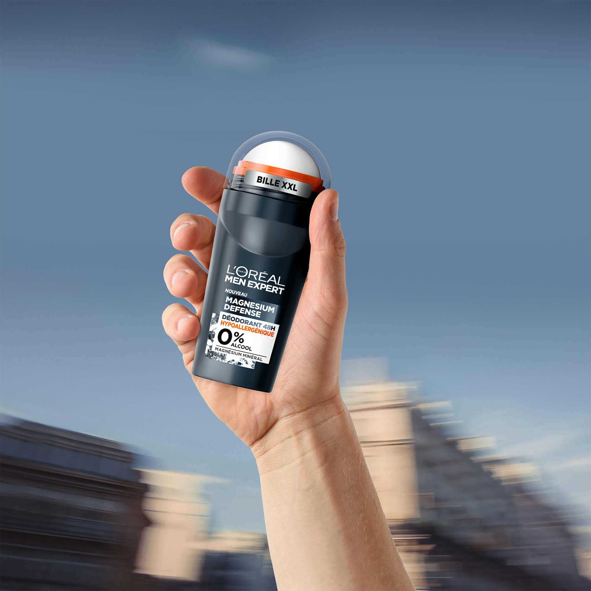 Magnesium Defense Deodorant Bille 48H Hypoallergenique