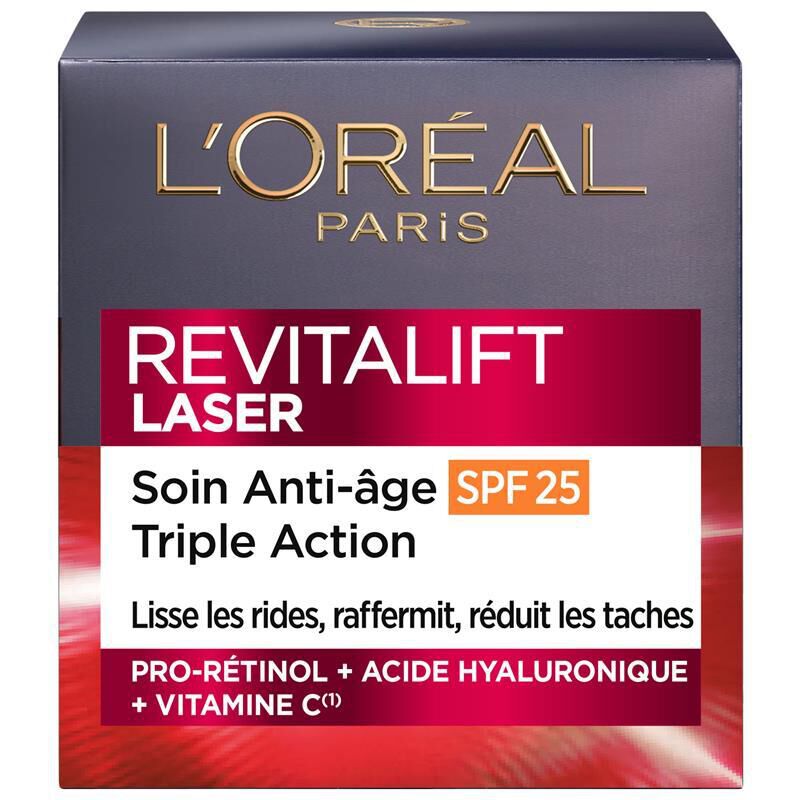Revitalift Laser X3 Creme de Jour Anti-Age Triple Action FPS 25