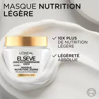 Elseve Huile Extraordinaire Coco Masque Nutrition Legere