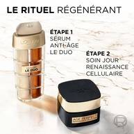 Age Perfect Serum Anti-Age Le Duo, Fermete Instantanee, Anti-Rides et Eclat de la Peau.