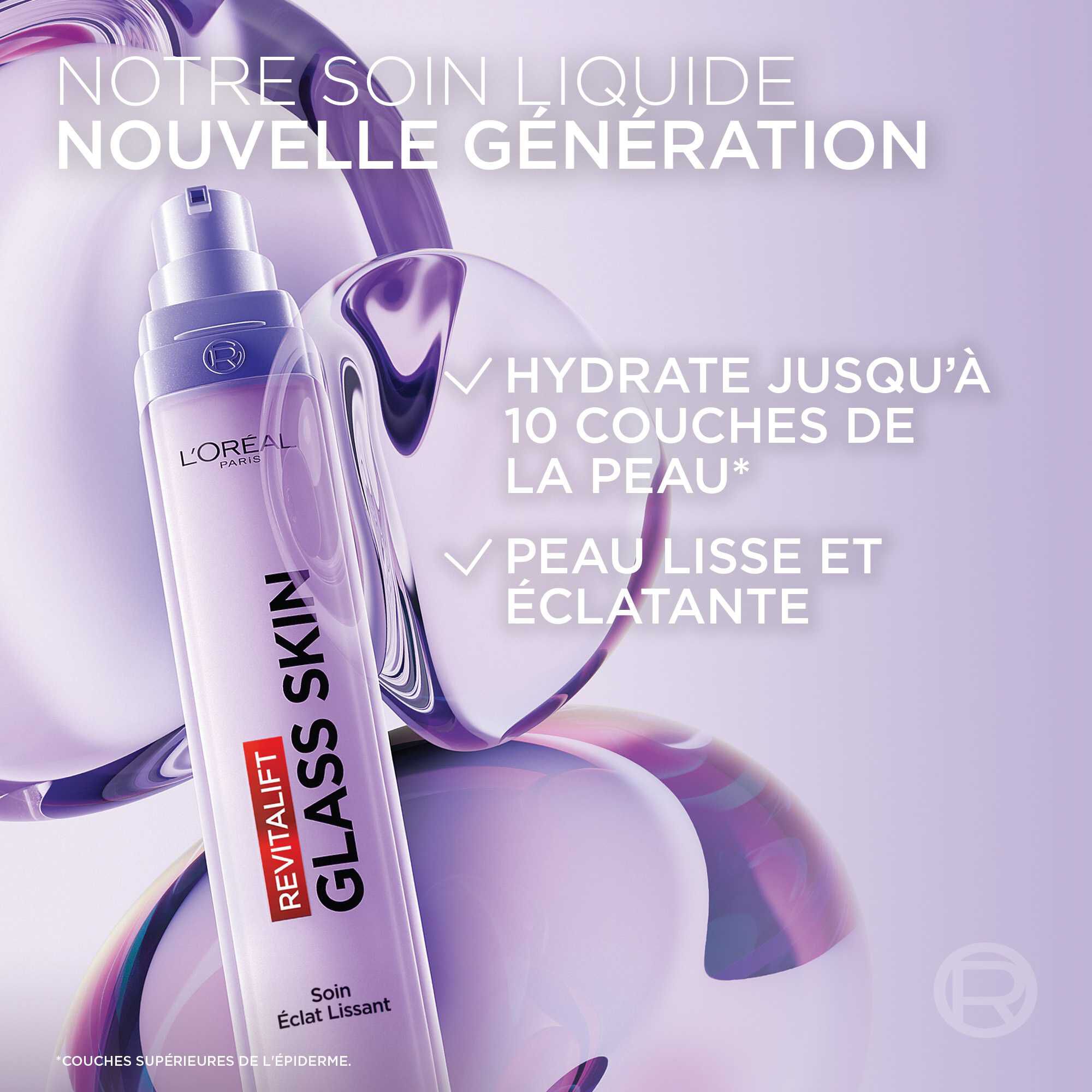 Revitalift Filler Glass Skin Soin Eclat Lissant