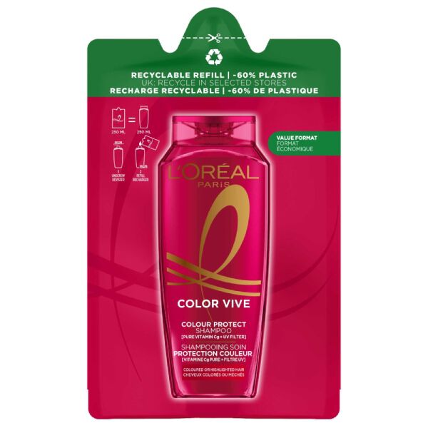 Elseve Color Vive  Eco-recharge Shampooing Protection Couleur