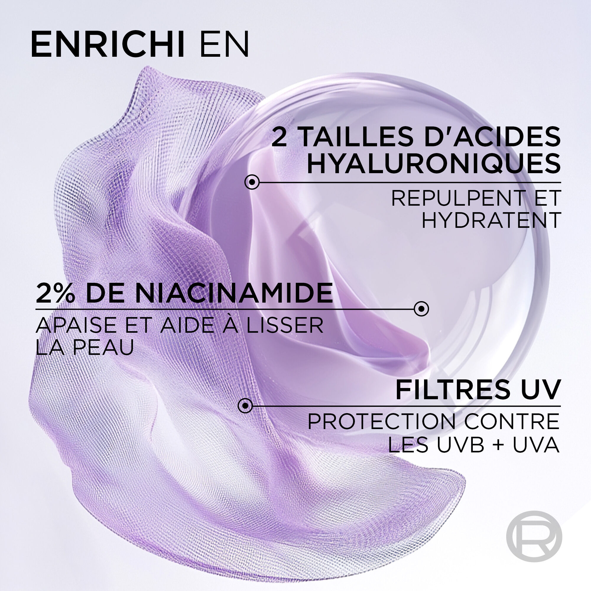 Revitalift Filler Aqua-Fluide SPF30 Hyaluron Repulpant