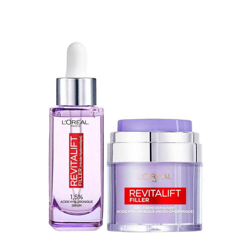 Routine Filler [+ Acide Hyaluronique] Creme + Serum