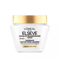 Elseve Huile Extraordinaire Coco Masque Nutrition Legere