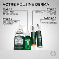 Men Expert Derma Control  Routine Anti-Imperfections Gel Moussant Purifiant & Serum Anti-Imperfections