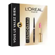 L'Oreal Paris   Coffret Cadeau – L'Oreal Paris Panorama All Night Black, Infaillible Grip Liner Noir, Color Riche Satin Rose Tendre