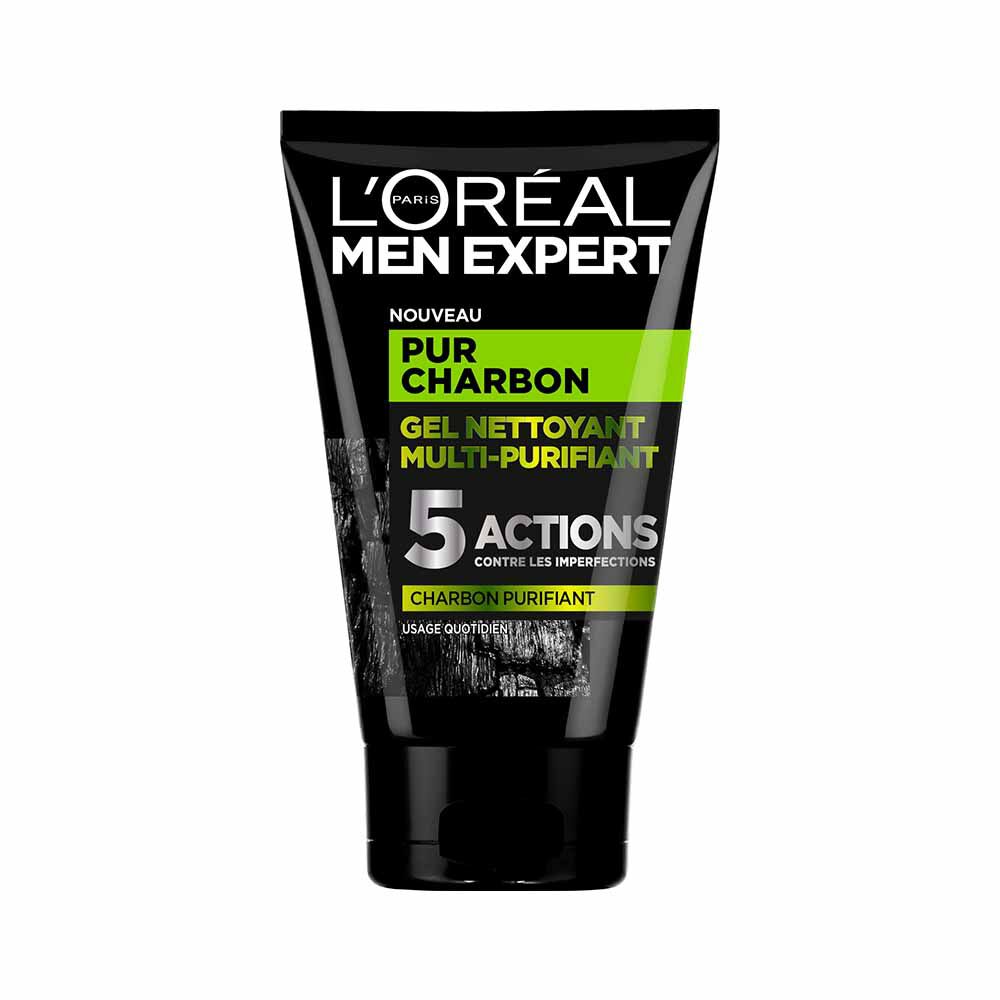 Men Expert Pure Carbon Gel Nettoyant Multi-Purifiant