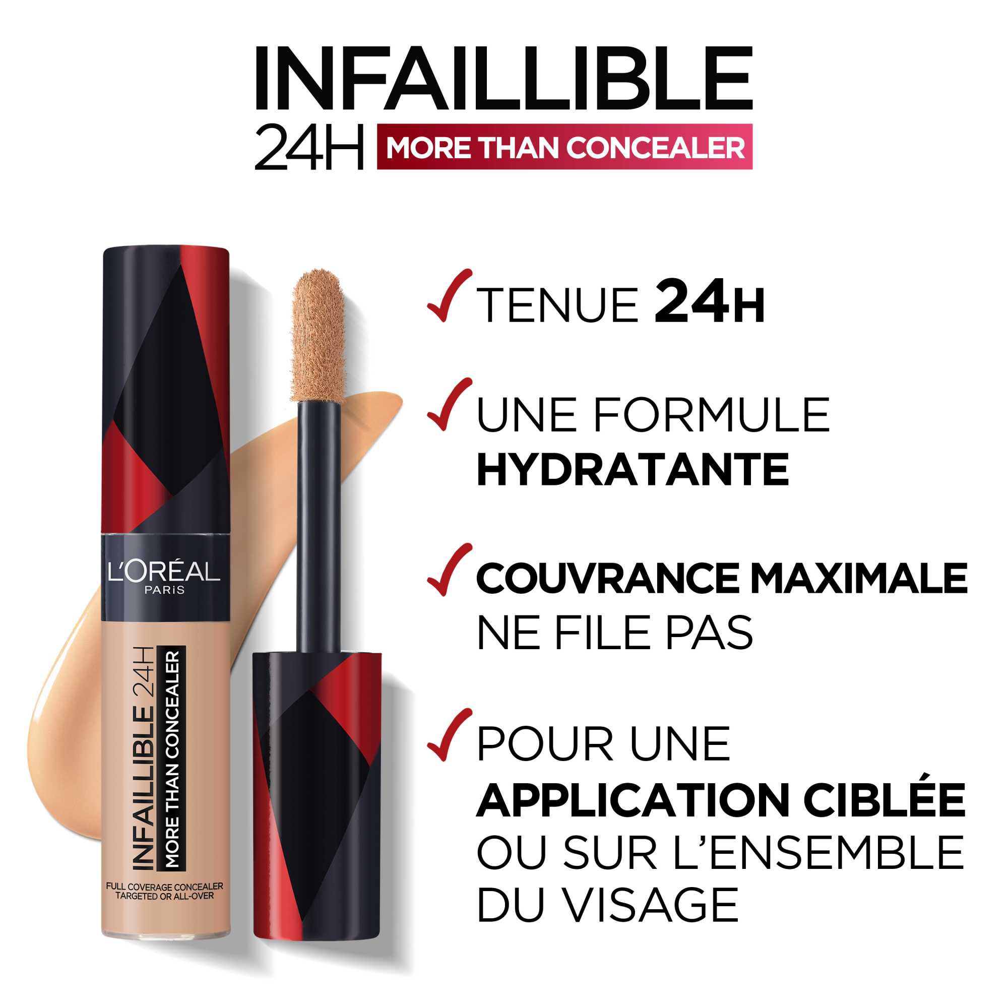 Correcteur More Than Concealer Infaillible 24h