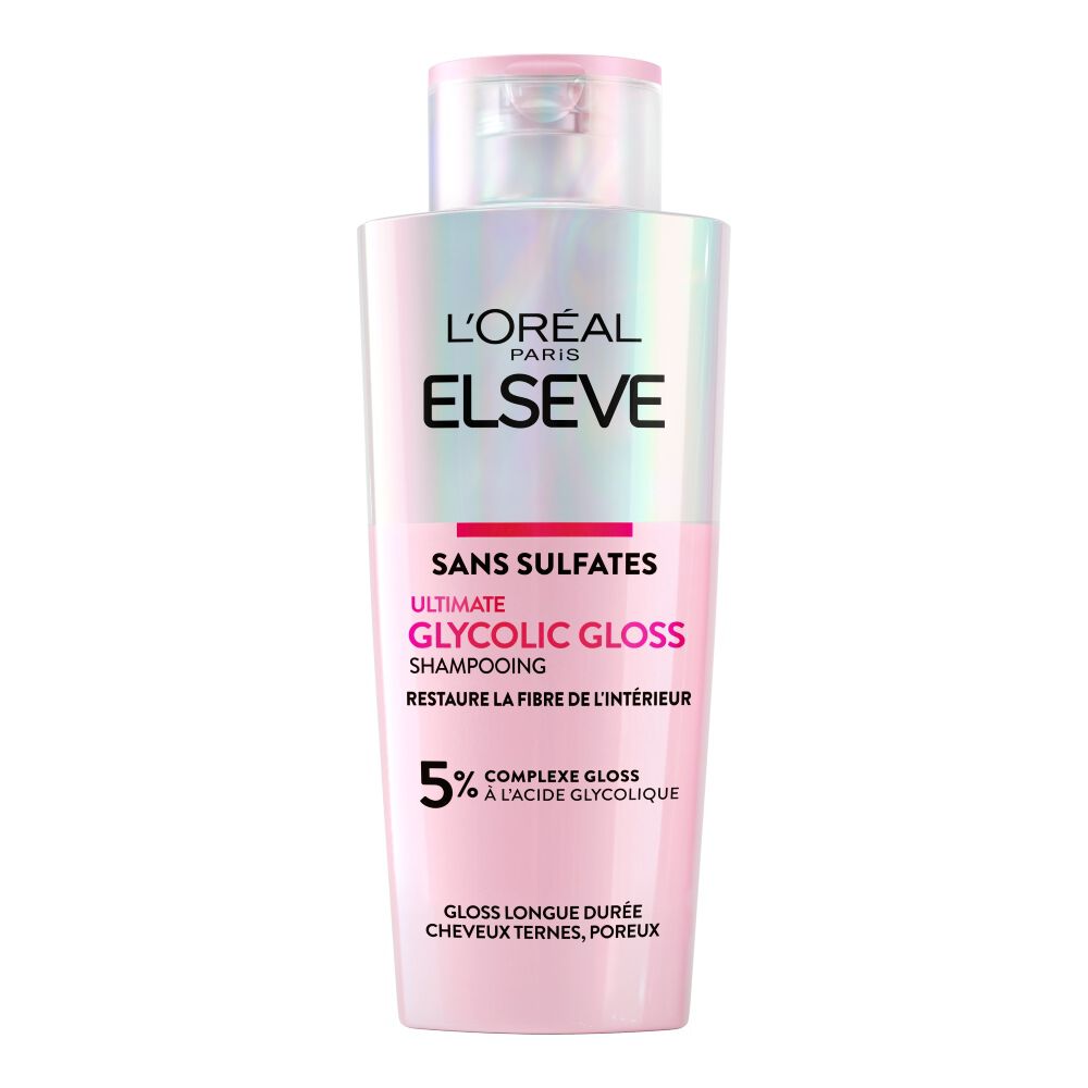 Elseve Glycolic Gloss Shampooing Gloss Sans Sulfates - L'Oréal Paris