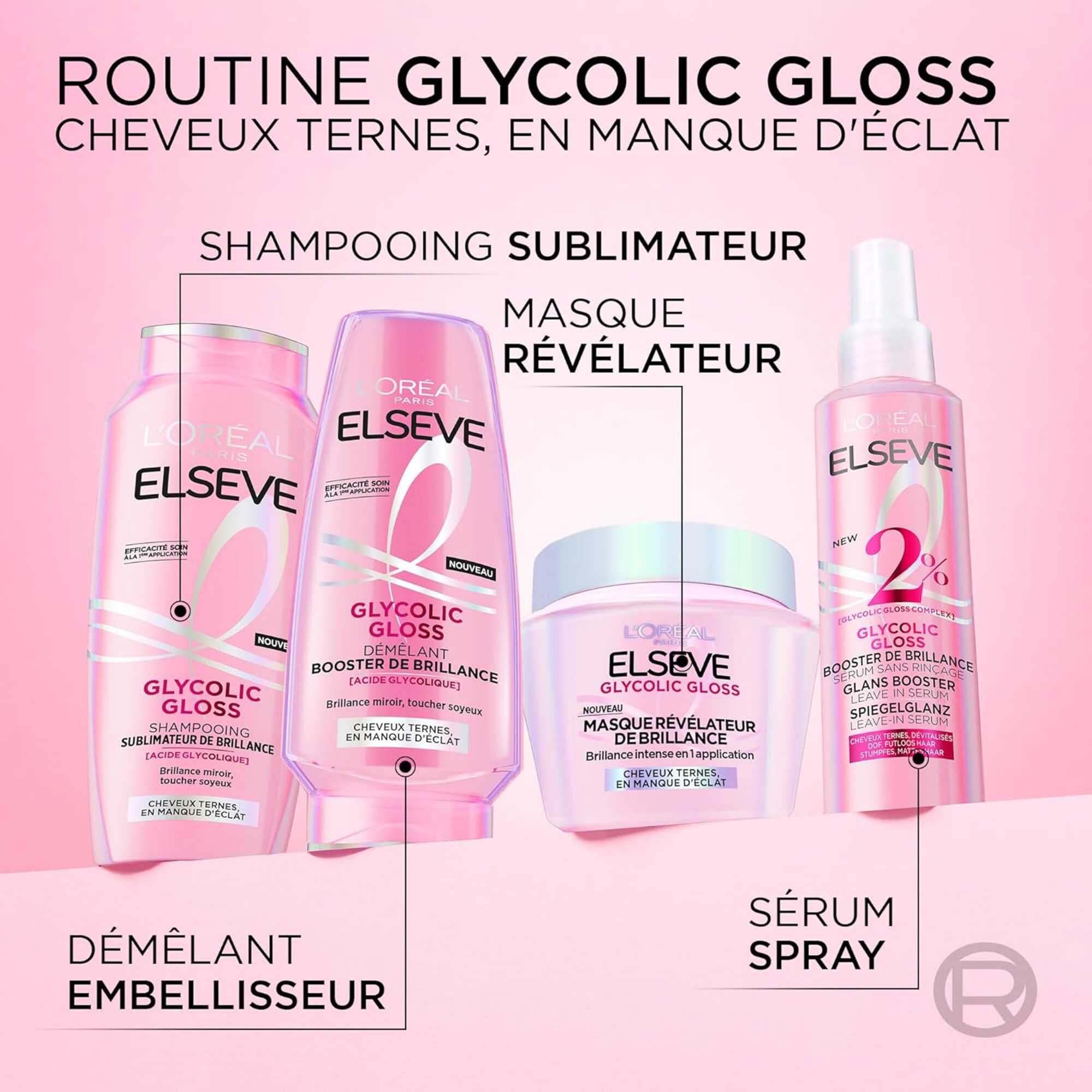 Elseve Glycolic Gloss Masque Revelateur De Brillance