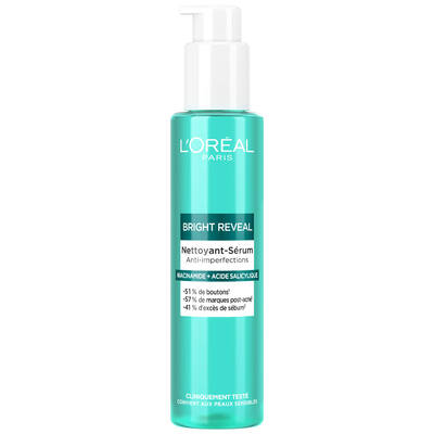 Bright Reveal Nettoyant-Sérum Anti-Imperfections Niacinamide - L'Oréal Paris