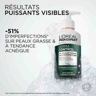 Men Expert Derma Control Gel Moussant Purifiant Anti-Imperfections Acide Salicylique