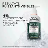 Men Expert Derma Control Gel Moussant Purifiant Anti-Imperfections Acide Salicylique