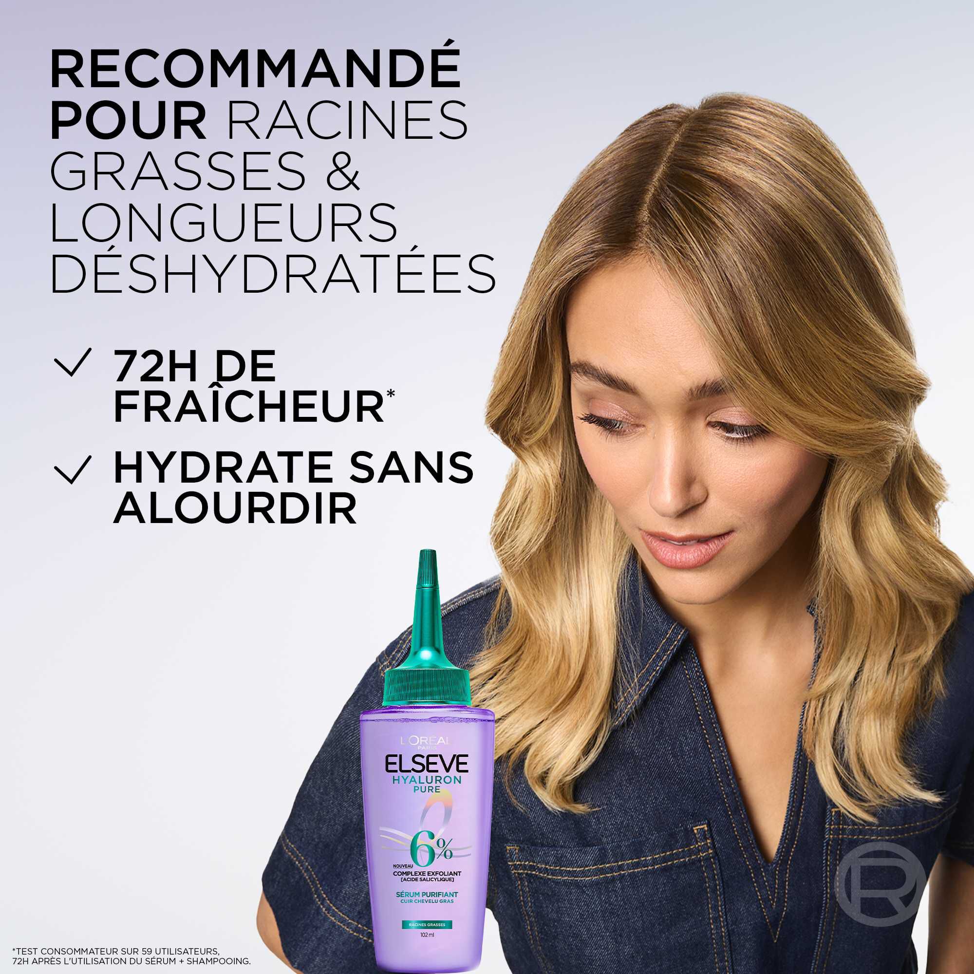 Hyaluron Pure  Serum Purifiant Cuir Chevelu Gras