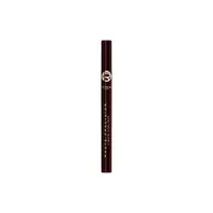 Eyeliner liquide Haute Precision L'Oreal Paris, tube bordeaux et dore pose verticalement sur fond blanc​