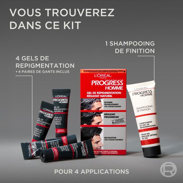 Lot de 3 - Progress Homme