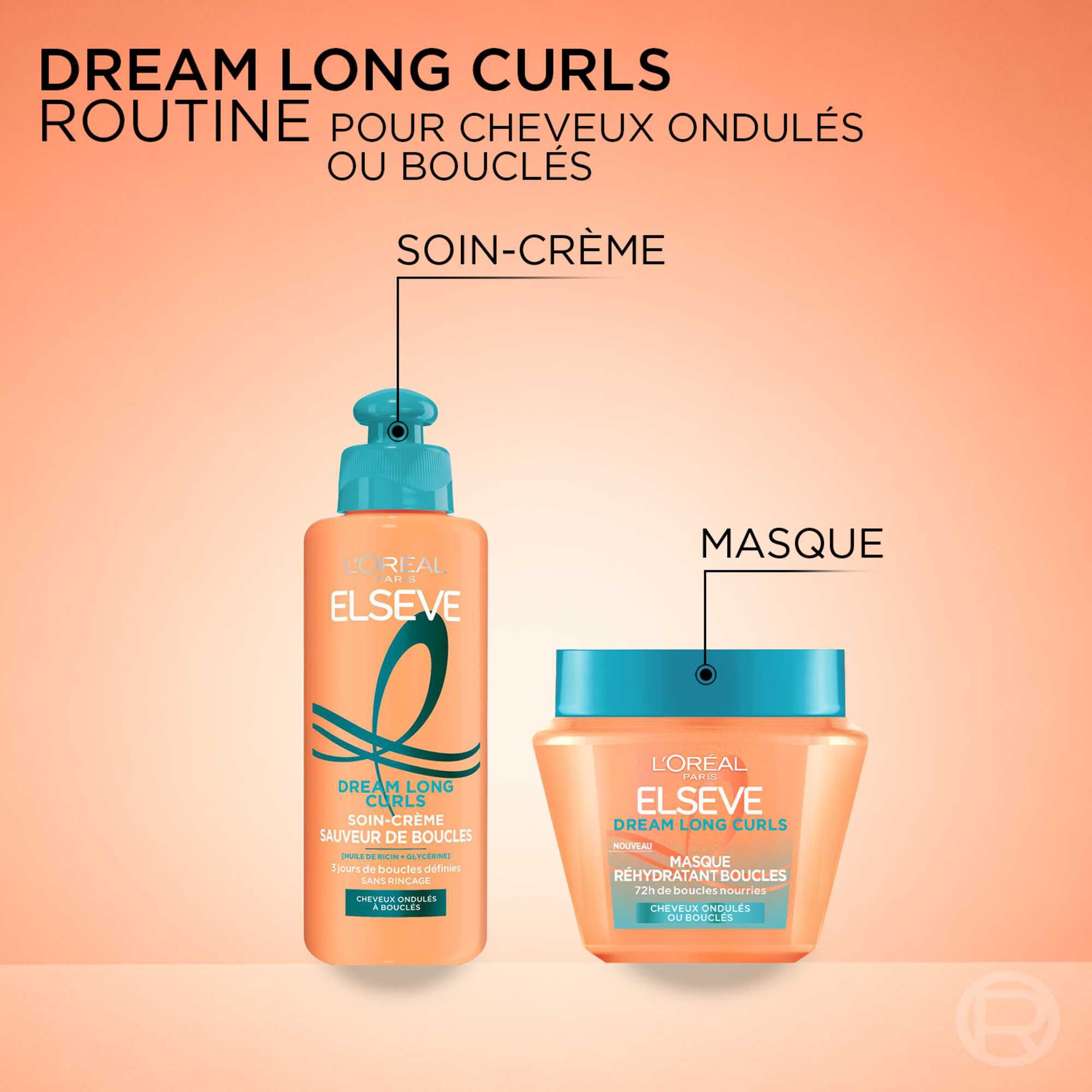 Elseve Dream Long Curls Masque Rehydratant Boucles