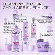Elseve Hyaluron Repulp Masque Hydra-Regenerant pour Cheveux Deshydrates