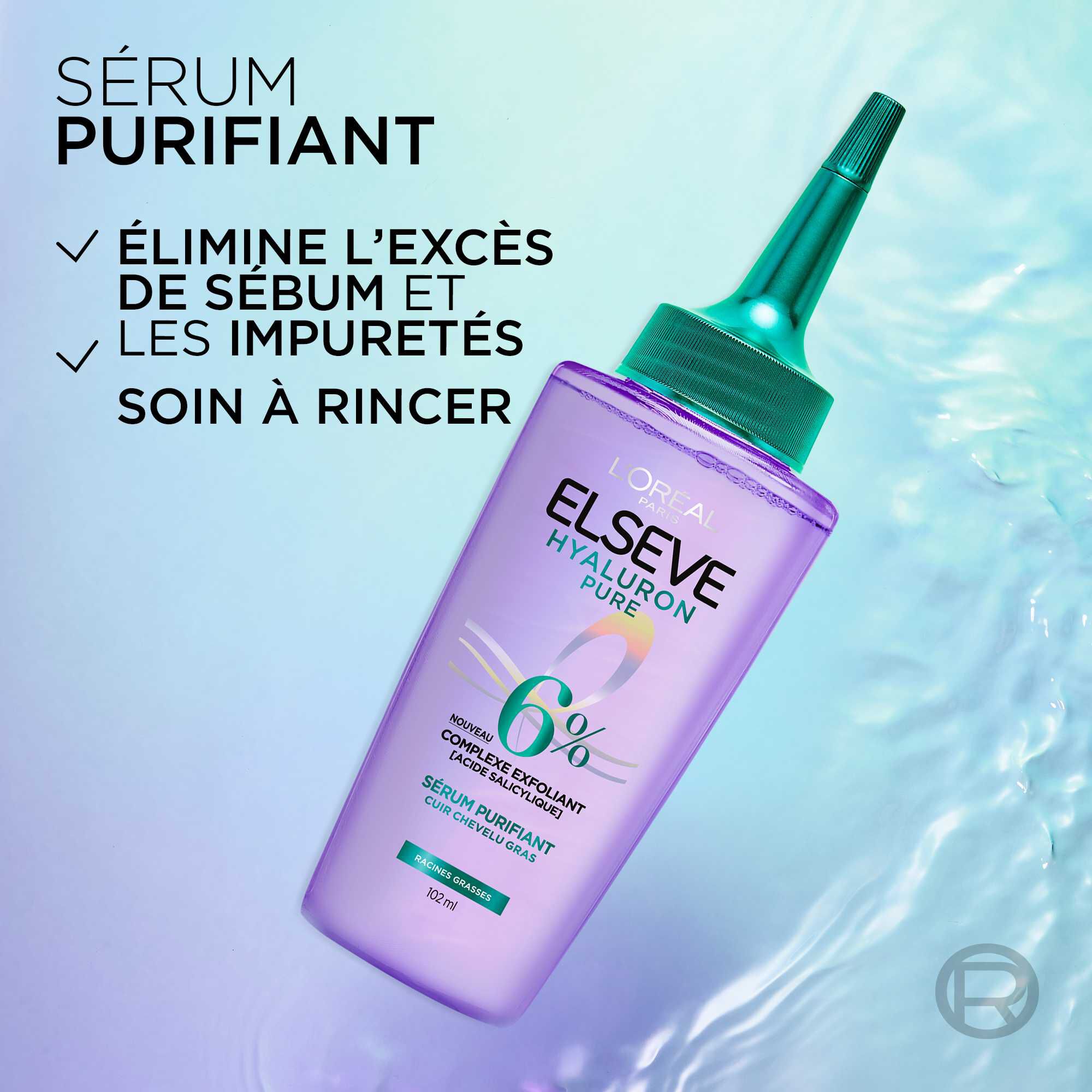 Hyaluron Pure  Serum Purifiant Cuir Chevelu Gras