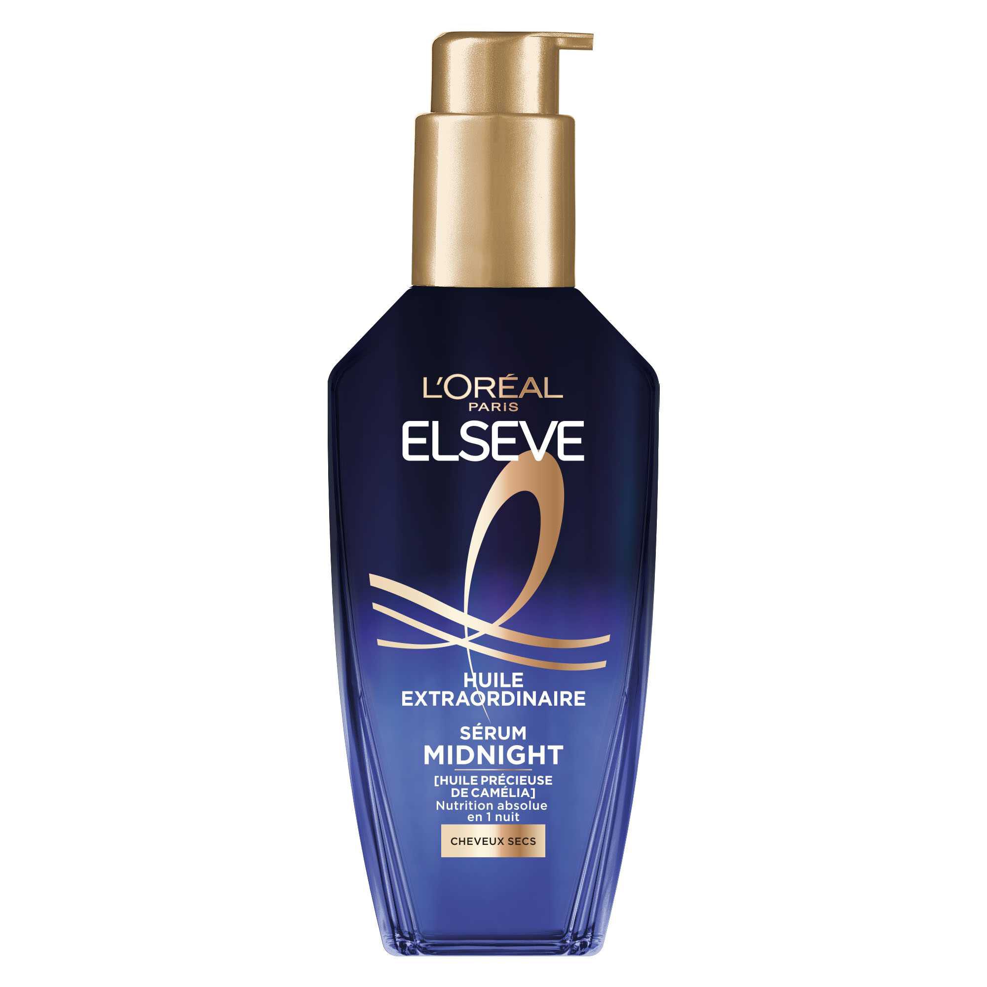 Elseve Huile Extraordinaire Soin Midnight Serum enrichi en huile precieuse de Camelia