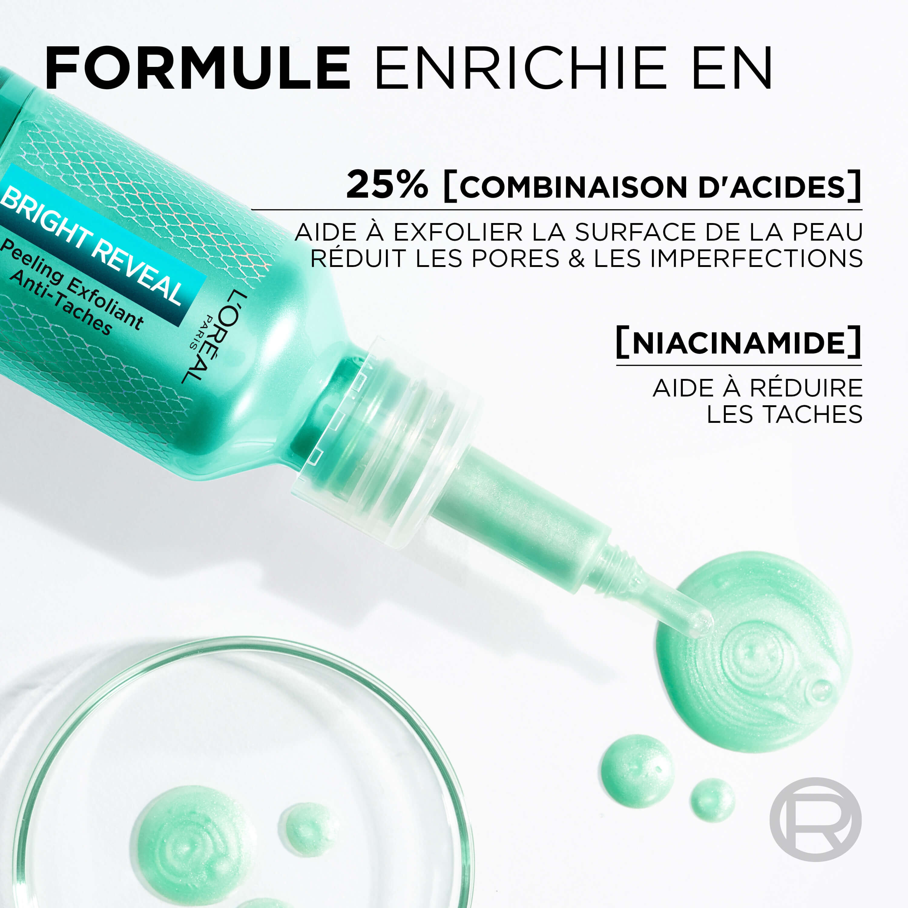 Bright Reveal Peeling Exfoliant​  Anti-Taches 25% [AHA + BHA + PHA]