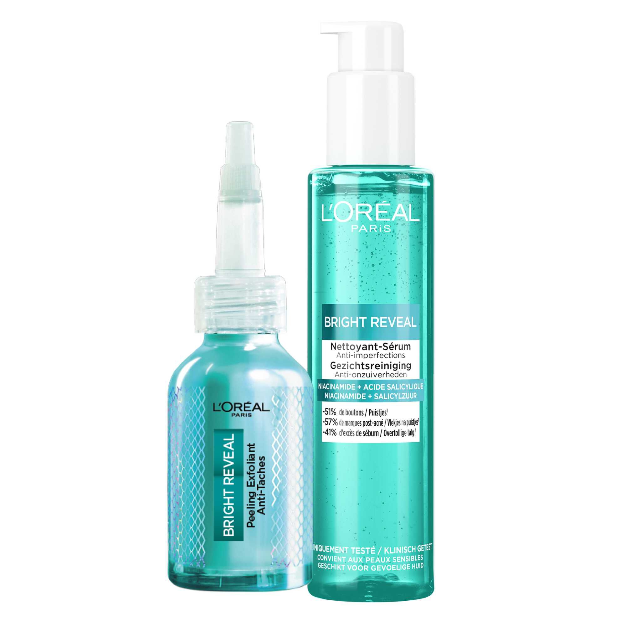 l'oréal paris Bright Reveal Routine Anti Imperfections