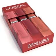 Infaillible Matte Resistance Coffret 3 Rouges a Levres Liquide