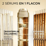 Age Perfect Serum Anti-Age Le Duo, Fermete Instantanee, Anti-Rides et Eclat de la Peau.