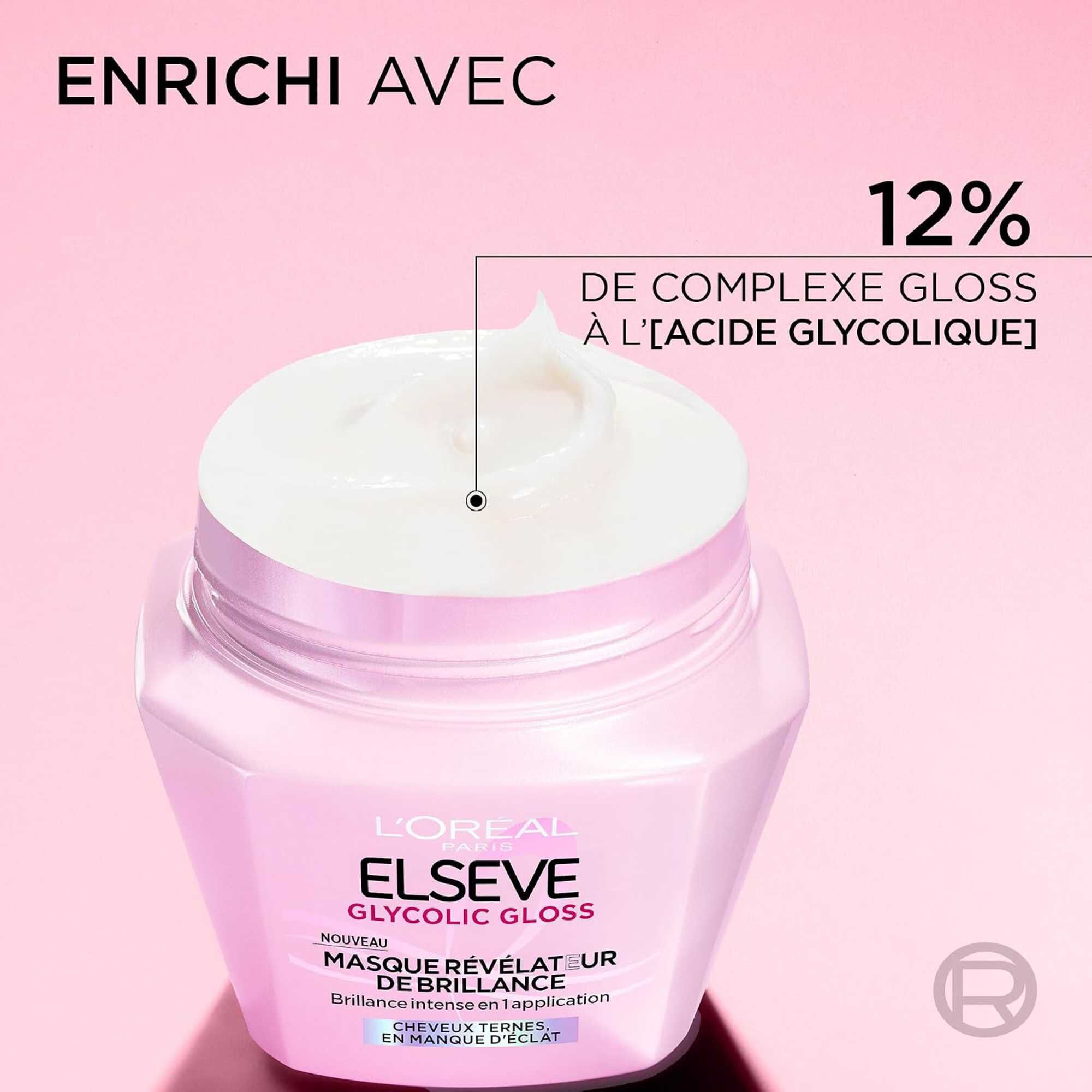 Elseve Glycolic Gloss Masque Revelateur De Brillance