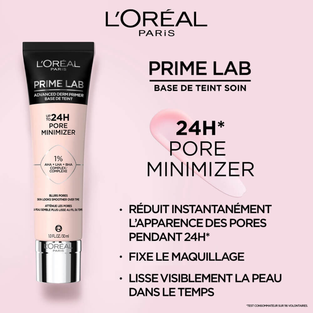 Base de Teint Soin Prime Lab 24H Pore Minimizer