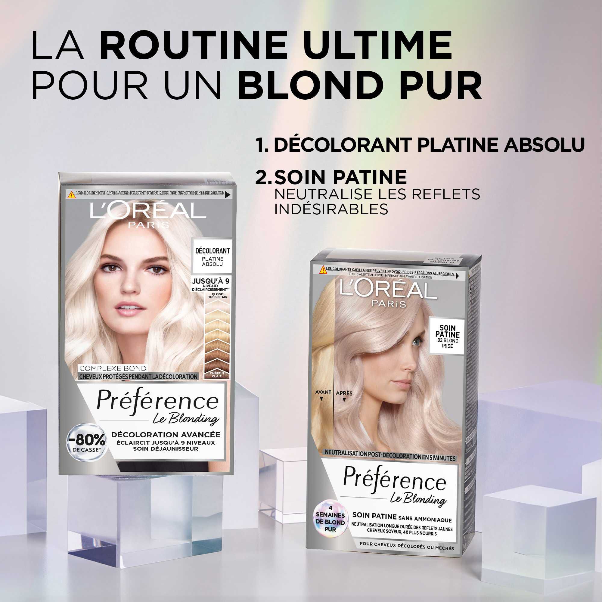 Preference Soin patine, service post-decoloration